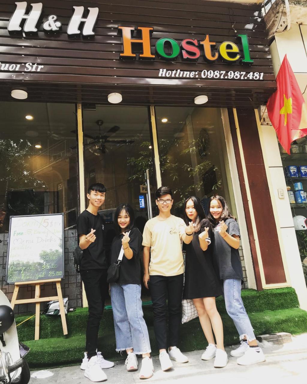 H&H Hostel Hanoi Zewnętrze zdjęcie